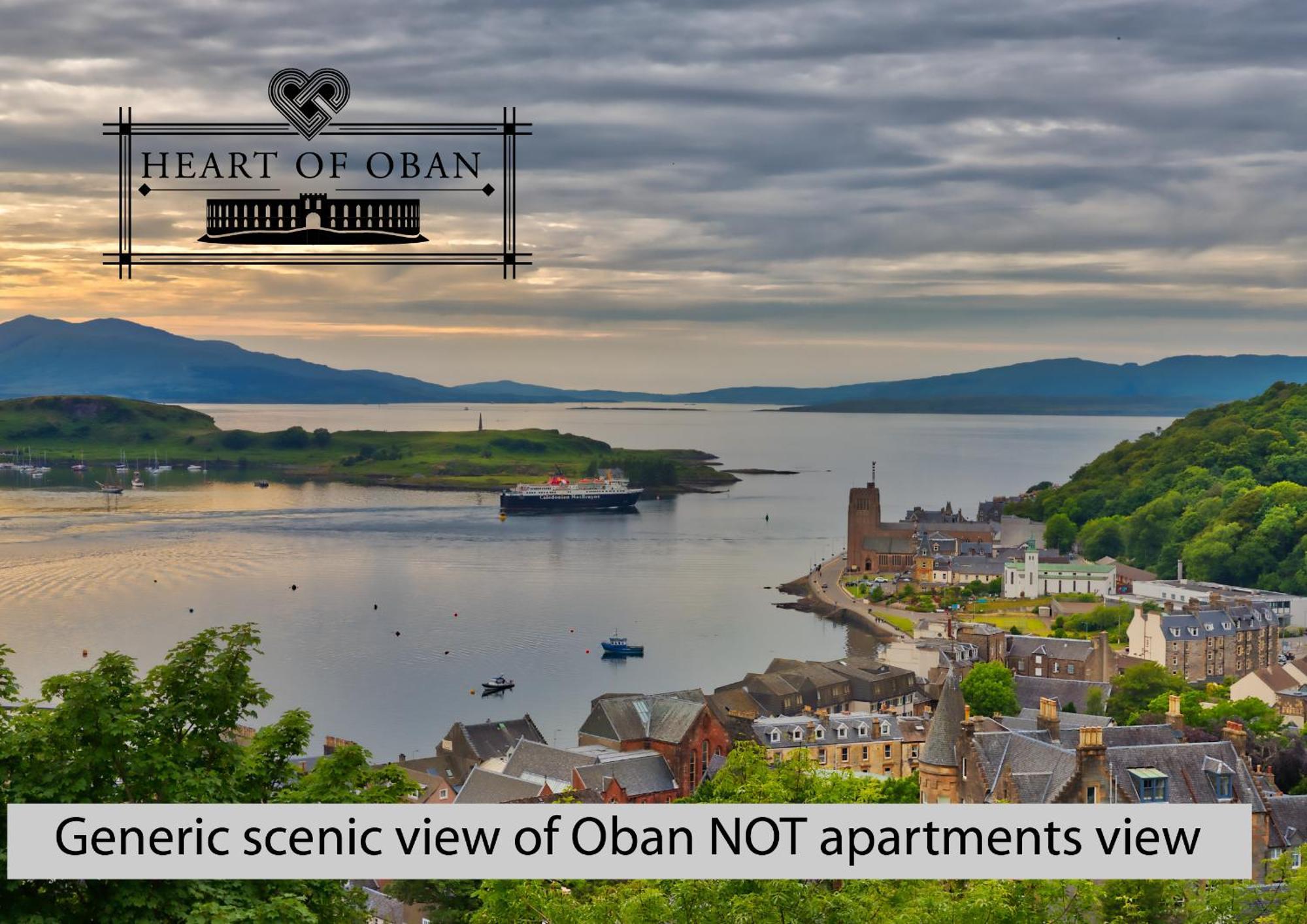 Heart Of Oban Apartment Exterior foto