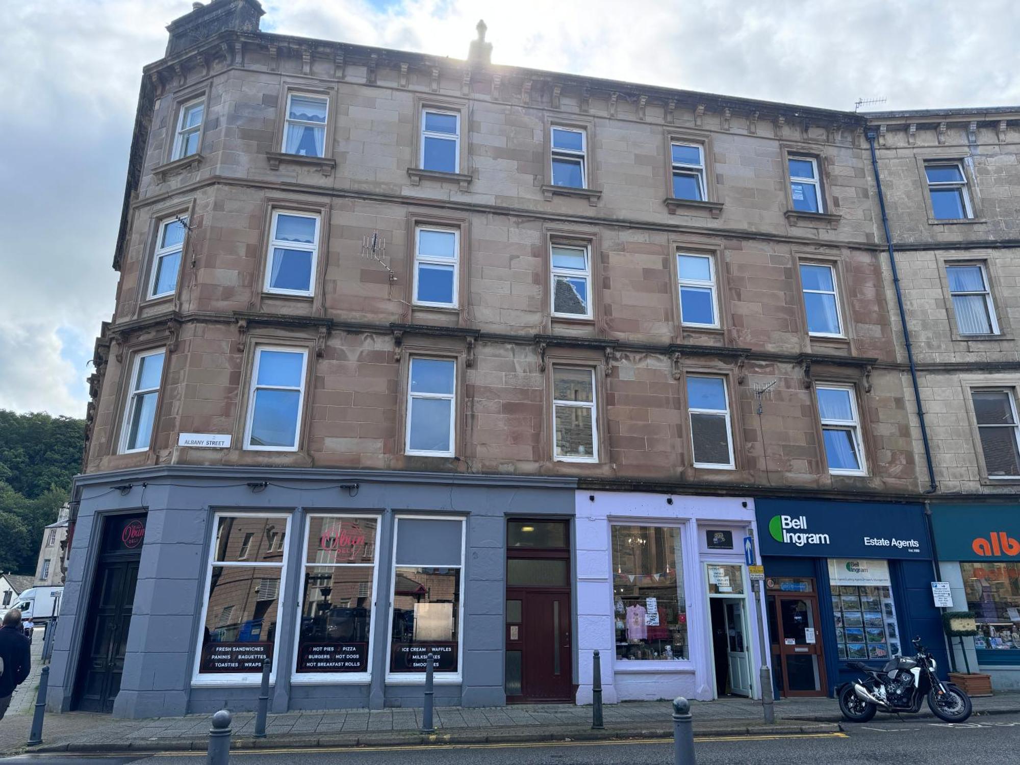 Heart Of Oban Apartment Exterior foto